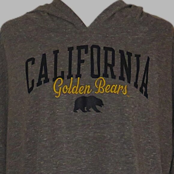 NWT Fanatic Women's California Golden Bears Long-Sleeve Hoodie Size M (C208) - Picture 1 of 9